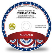 Audio CD de preguntas de ciudadania