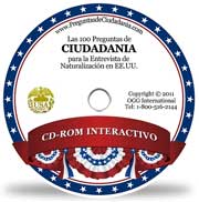 CD-ROM de preguntas de ciudadania